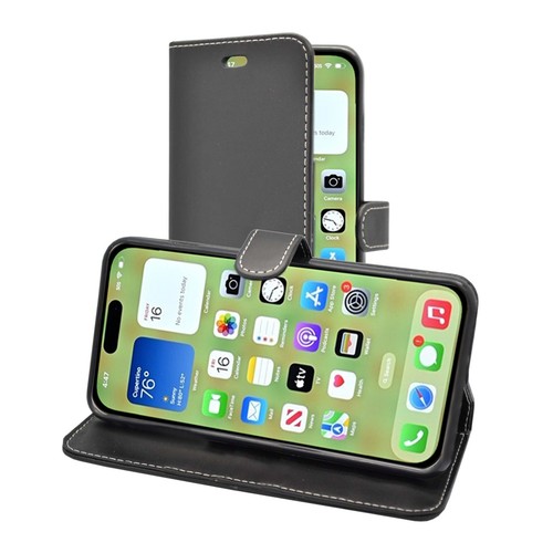 For Apple iPhone 15 Plus Phone Case Wallet Flip PU Leather Card Slot Pouch Cover - 第 27/48 張圖片