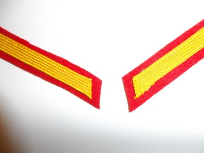 service stripes dress blues Vintage Usmc Us Marine Corporation Service Dress Uniform Coat 1977 Size 42L main image 0