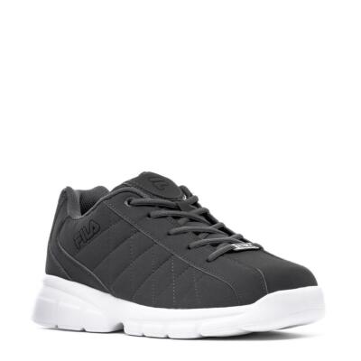 FILA FULCRUM LOW TRAINERS SPORT SNEAKER MEN SHOES CASTLEROCK/WHITE SIZE  10 NEW