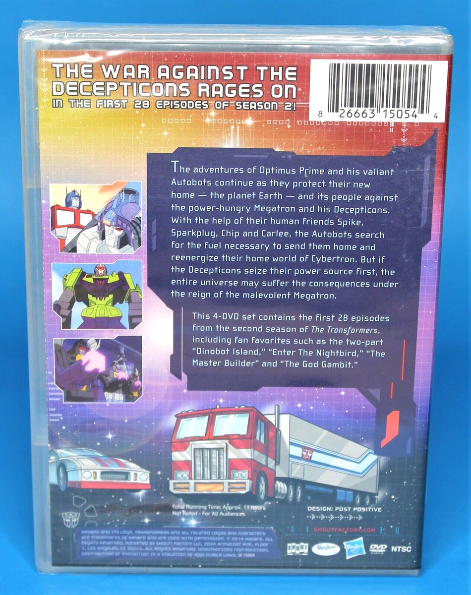 Transformers G1: Season Two Volume One (DVD, 2014) & Seasons