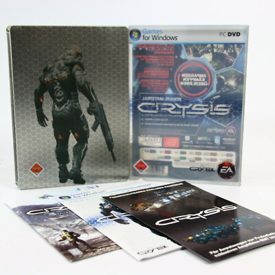 PC CD DVD OVP Crysis Special Edition Steelbook Steelcase Spiel 