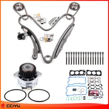 Head Gasket Bolts Set Timing Chain Kit Water Pump for 05-09 Nissan Frontier 4.0L