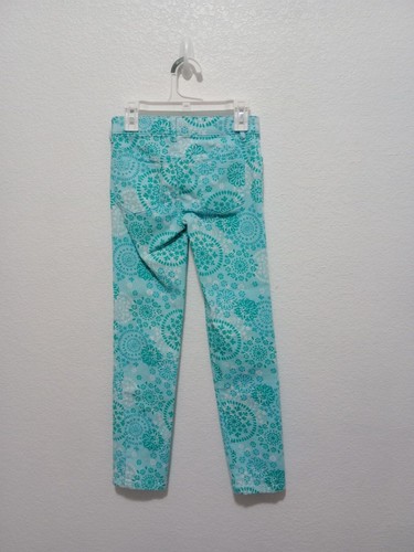 Gymboree Girls size 8 Slim Snowflake Glamour Snowflake Twill Pants - Picture 2 of 7