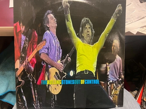 The Rolling Stones Out Of Control 12" UK 1998 virgin