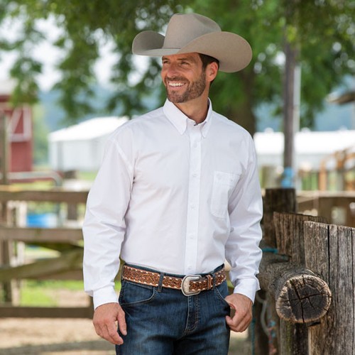Wrangler George Strait White Solid 