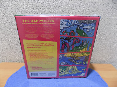 Magic Puzzle Company The Happy Isles 1000 Pieces Sarah Becan New