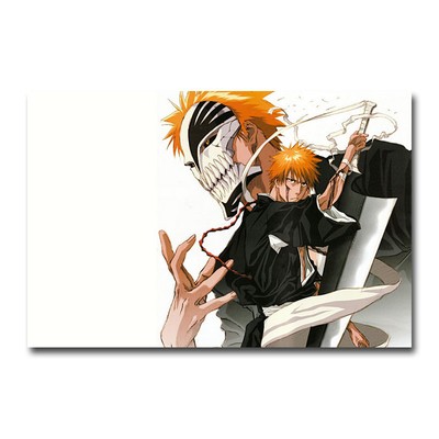 Bleach Kurosaki ichigo Hot Anime Art Canvas Poster Print 12x18 24x36 inch