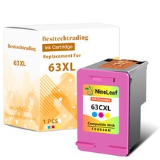 1PK 63XL 63 XL Tri-color Ink for HP DeskJet 1110 1111 1112 2130 2131 3630 3636