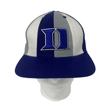 Vintage Duke Blue Devils Hat Twins Enterprise Pinwheel 7 1/4 Fitted NWT 90s VTG