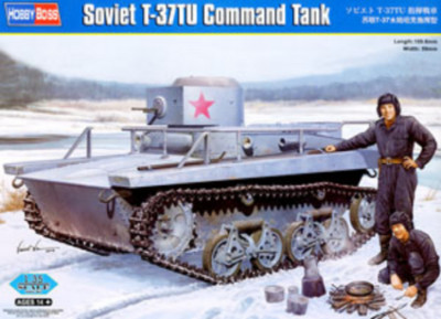1/35 Soviet T-37TU Command Tank Hobby Boss 83820 Plastic Model Kit