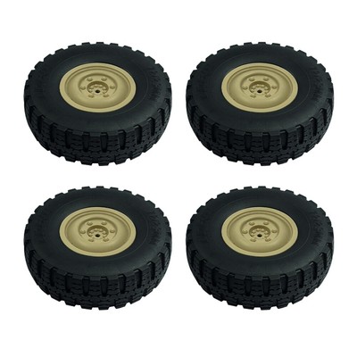 4Pcs LD-P06 Wheel Tire Tyre for LDRC LD-P06 LD P06 Unimog 1/12 RC Truck Car7677