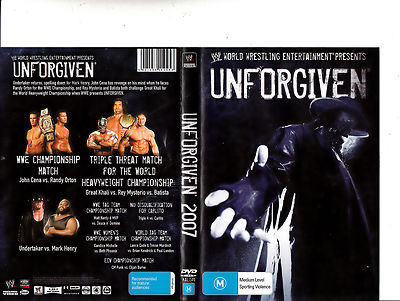 WWE:Unforgiven-2007-World Wrestling Entertainment:WWE-DVD | eBay