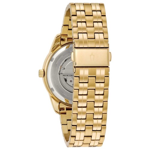 Brand New W Tag Bulova Classic Automatic Gold Stainless Steel silver dial 97A130 - Picture 5 of 12