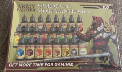#ad The Army Painter Speed Paint Most Wanted Set 2.0 24 Paints for Gaming $85.00