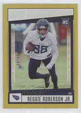 2022 Score Rookies Gold Zone /50 Reggie Roberson Jr #397 Rookie RC