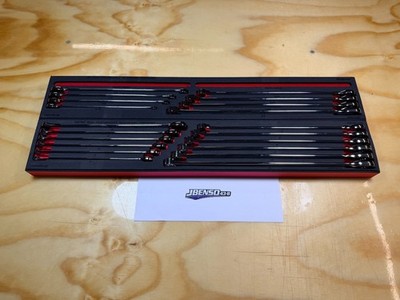 Snap-on Tools 20pc SAE Metric Master High-Performance Ratcheting Wrench Foam Set