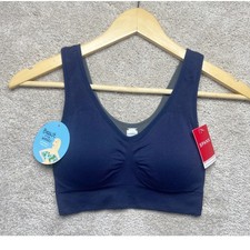 SPANX Reversible Comfort Bra Midnight Navy Grey S/P NWT Breast of Both Worlds