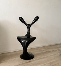 sgabello industriale vintage