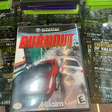 Acclaim Burnout Nintendo GameCube E NTSC-U/C 2001 Racing w/ Case Disc