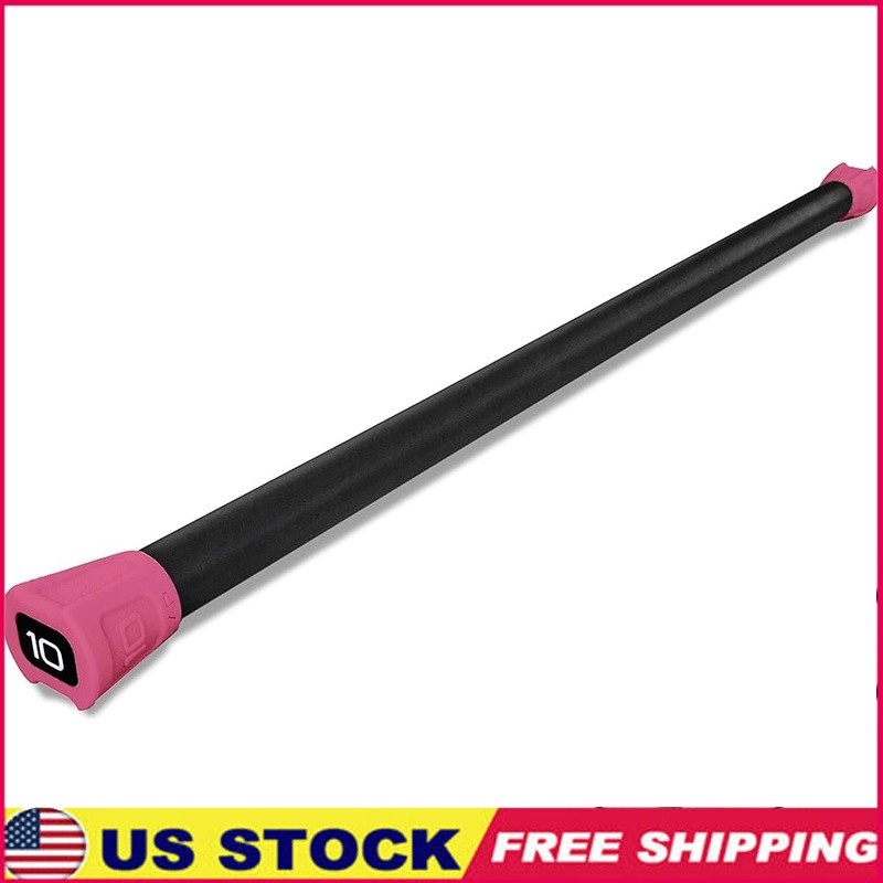 Weighted Exercise Bar Strength Training Yoga Pilates Fitness Home Workouts New