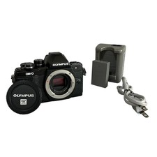 Olympus OM-D E-M10 Mark II Black Mirrorless Digital Camera Body MFT Micro 16MP