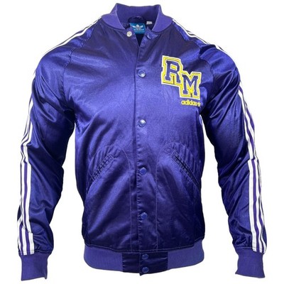 Adidas Real Madrid Jacke College RMA Bomber Trainingsjacke Vintage 2012 L Lila