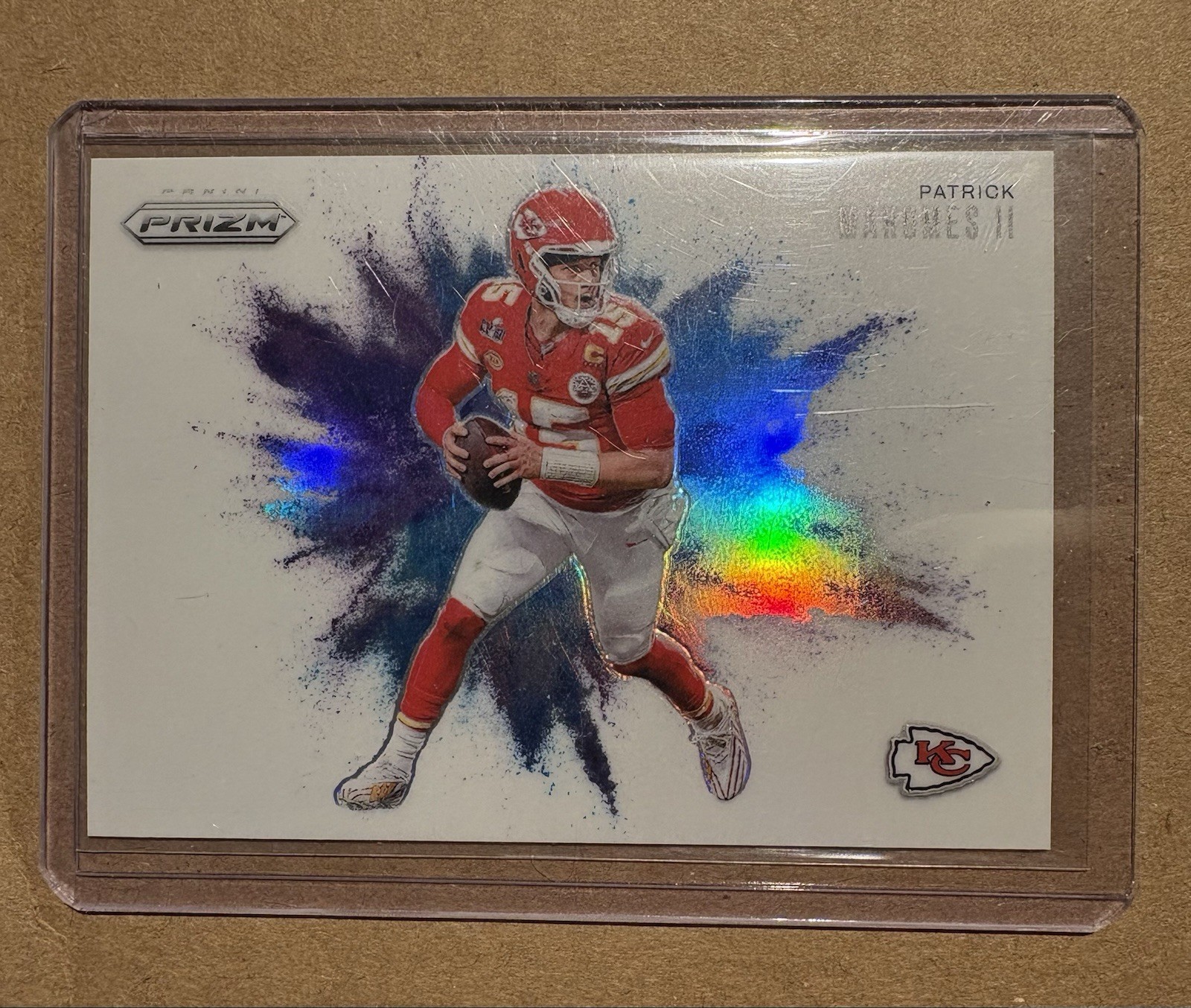 2024 Panini Prizm Patrick Mahomes Color Blast Case Hit SSP Chiefs