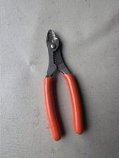 Snap-on Tools USA ORANGE Soft Grip 7" Wire Stripper Cutter Crimper PWCS7ACFO