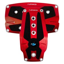 Nrg Innovations Pdl-250rd Aluminum Automatic Pedal Pad Set