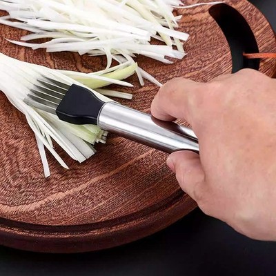 Edelstahl Gemüse Obst Zwiebel Schneider Schneider Butter Zerkleinern Seide Küche _wo