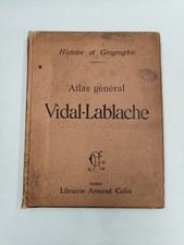 Histoire Et Géographie Paris 1901 Atlas Général Vidal Lablache Librairie Armand