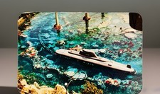 1960's Vintage Disneyland Postcard Submarine Voyage Tomorrowland Hallmark PDL 28
