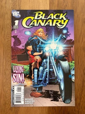 BLACK CANARY #1 (DC, 2007) VF