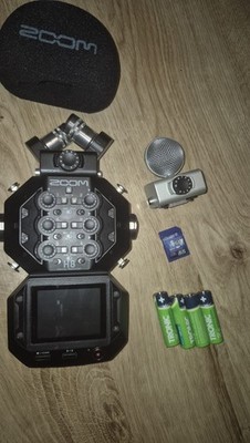 Zoom H8 Handy Recorder Audio Recorder + XYH-6 + MSH-6 + SD-Karte gebraucht