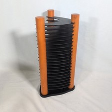 Vintage 20 CD Stackable Tower Rack Holder Organizer Retro 14x7 Atlantic 90s