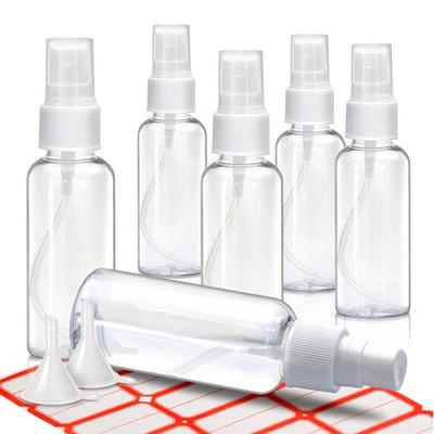 Mini Spray Bottles, 2oz/50ml Small Spray Bottle, Plastic Travel Spray Bottle ...