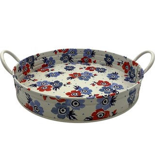 Emma Bridgewater Anemone Round Serving Tray Floral Pattern 38.5CM Diameter