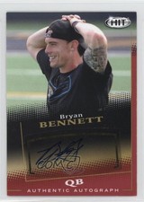 2015 Sage Hit Auto Red Bryan Bennett #A57 Auto 0f8