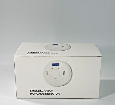 SMOKE & CARBON MONOXIDE DETECTOR WITH LED INDICATOR  (5 PACK)