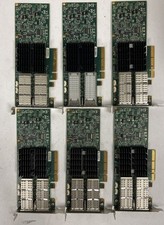 Lot 6 Mellanox ConnectX-2 Dual Port 10GbE QSFP Network Adapter MHRH2A-XSR