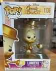 Funko Pop! Disney Lumiere #1136 Beauty & the Beast Candle Vinyl Figure NIB