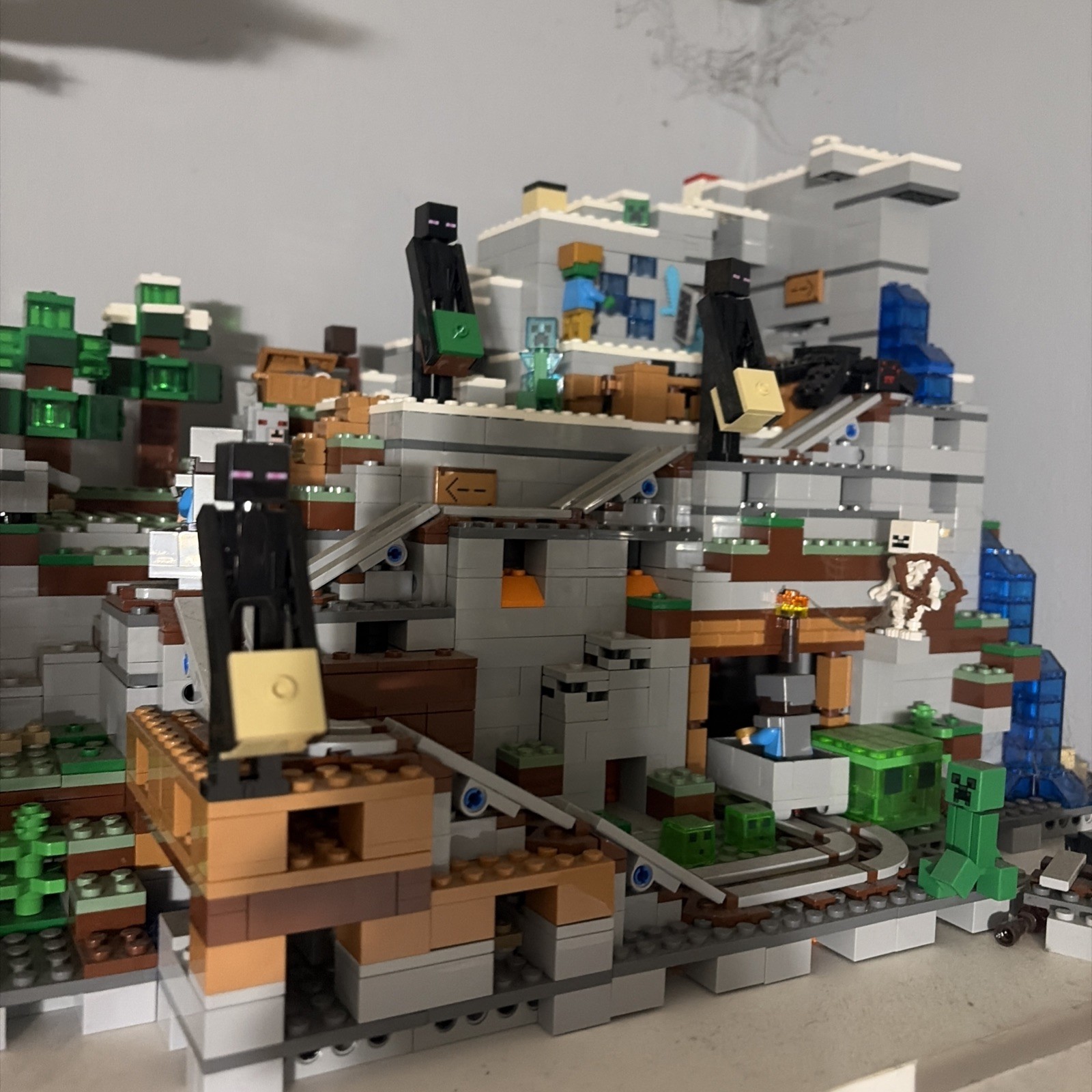 GENERIC Minecraft The Mountain Cave 21137 Retired Complete Set 2863pcs ...