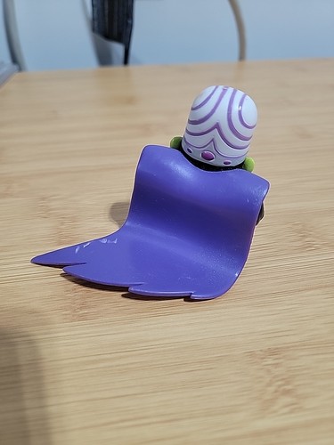 Vintage Powerpuff Girls Mojo Jojo Vinyl Action Figure Cartoon Network 2.5" Cape - Picture 2 of 5