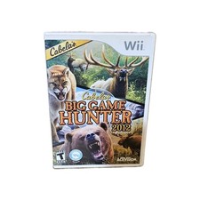 Cabela's Big Game Hunter (Nintendo Wii, 2007) CIB