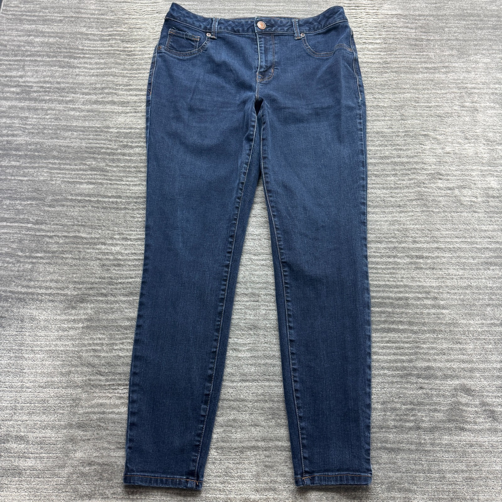 Maurices Jeans Size L Womens High Rise Blue Denim