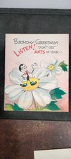 Vintage Mid-century 1940''s Greeting Card Lot Of 8... Old/New/Unused