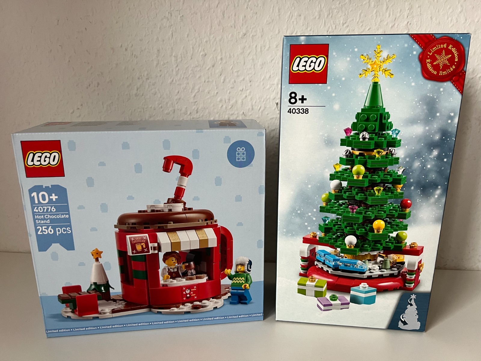 LEGO SEASONAL: Christmas Tree (40338) + 40776 - NEW - SEALED - GREAT CONDITION