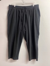 Blair pants Sz XL Solid Black stretch Pull On Casual w/pockets NEW