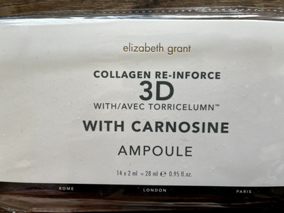 Elizabeth Grant, Collagen, Ampullen, 14 Stück, Carnosine, 3D, geruchlos