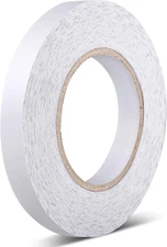 Hem Tape Double Sided Sticky Fabric Tape Each 54.6 Yards No Iron for Clothes Glu